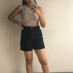 Zara Mom-fit Denim Shorts